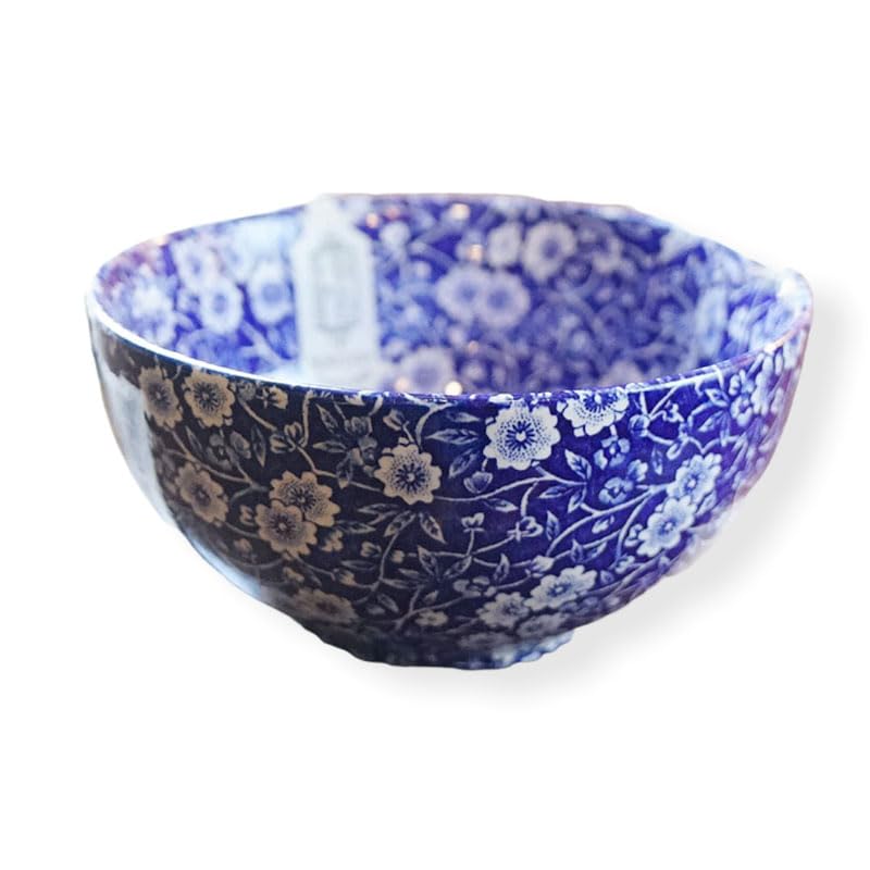 楽天市場】バーレイ 英国食器 Burleigh ブルーキャリコ サラダボウル S